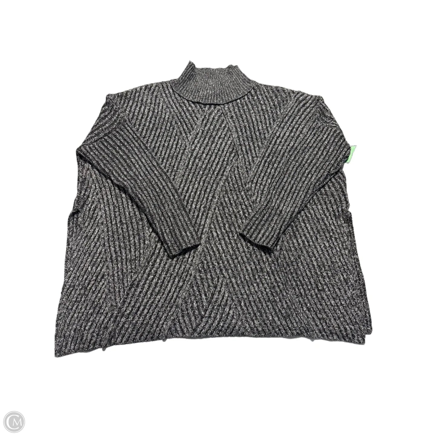 Sweater By Vertigo In Grey, Size: L