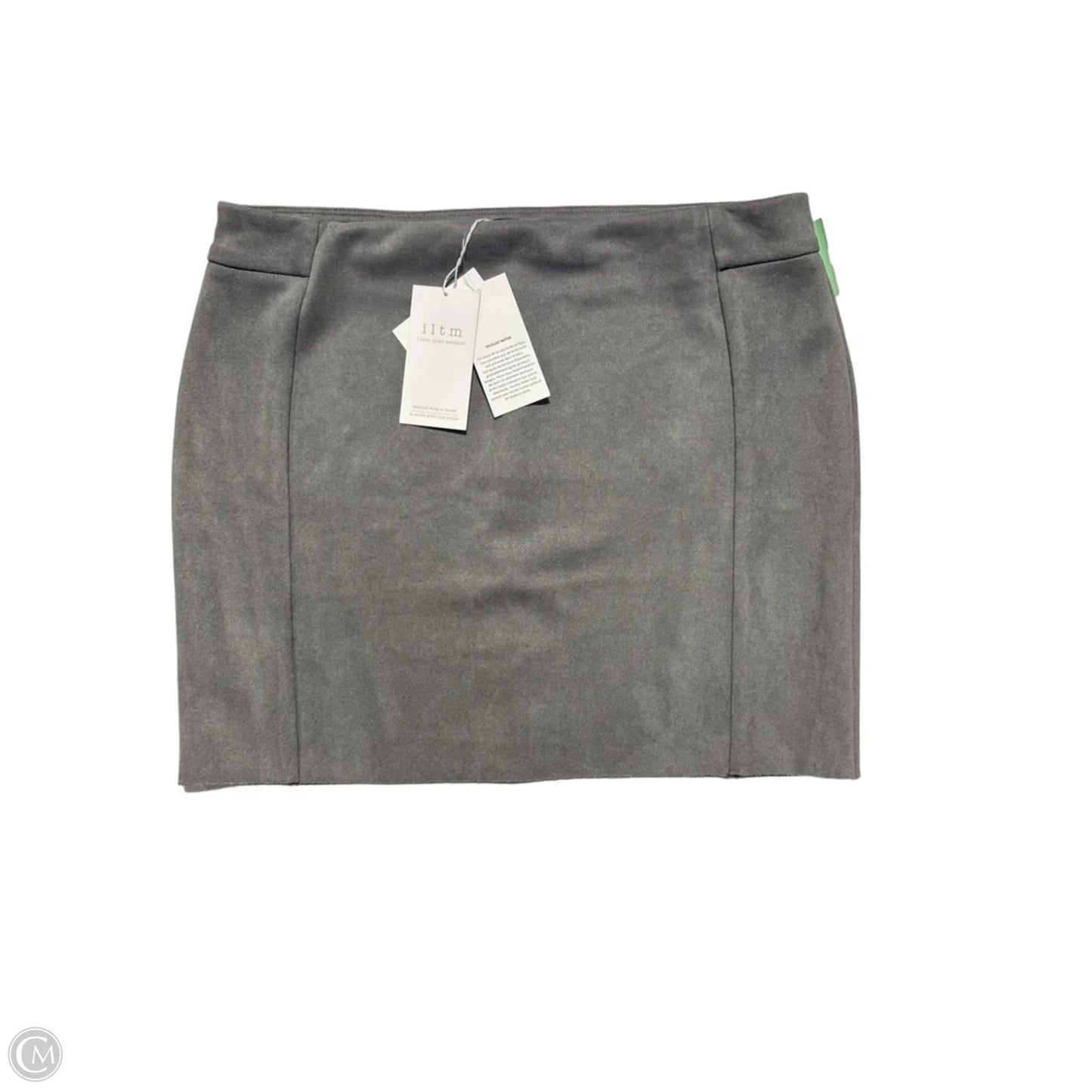 Skirt Mini & Short By Cmc In Grey, Size: Xl