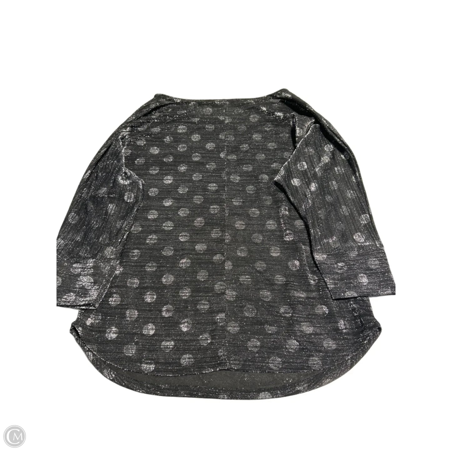 Top Long Sleeve By Nally And Millie In Black, Size: Xl
