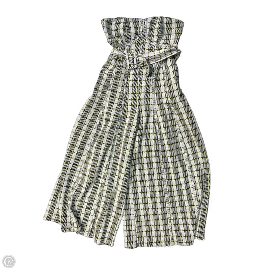 Romper By Free People In Plaid Pattern, Size: M