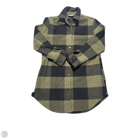 Coat Wool By Steve Madden In Green, Size: M