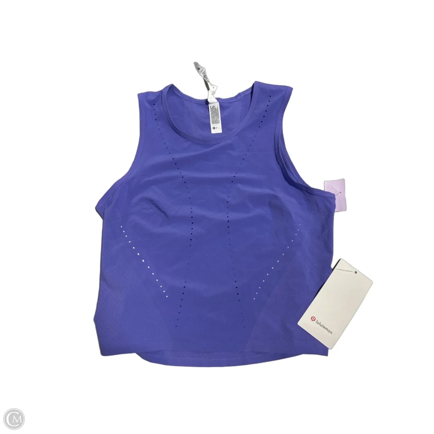 Athletic Tank Top By Lululemon In Purple, Size: 4