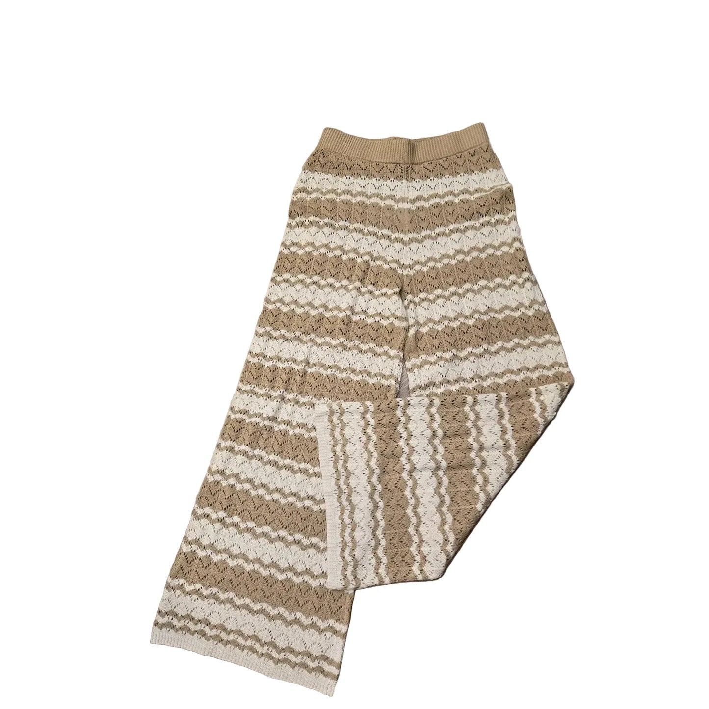Sweater 2pc By Cmc In Beige, Size: L