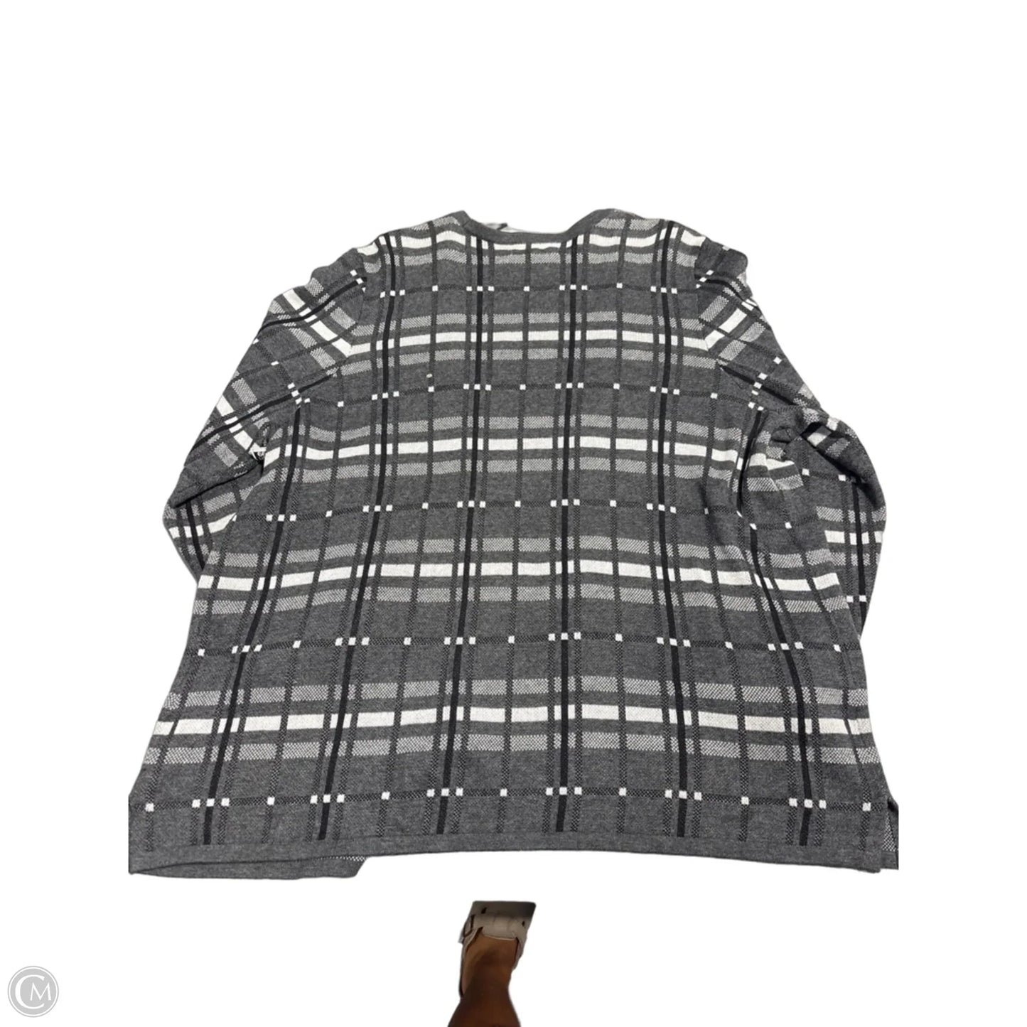 Cardigan By Croft And Barrow In Grey, Size: Xxl