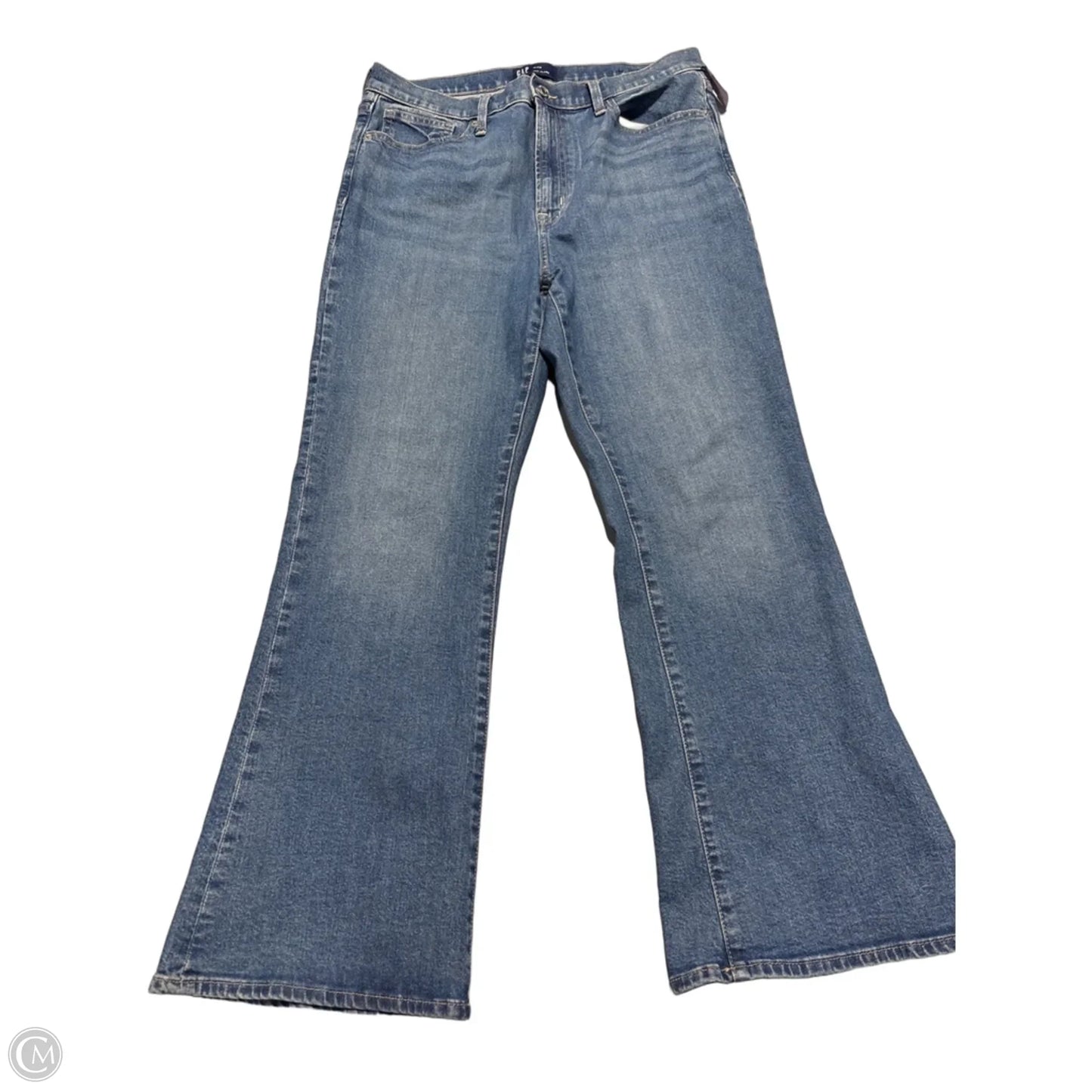 Jeans Flared By Gap In Blue, Size: 12