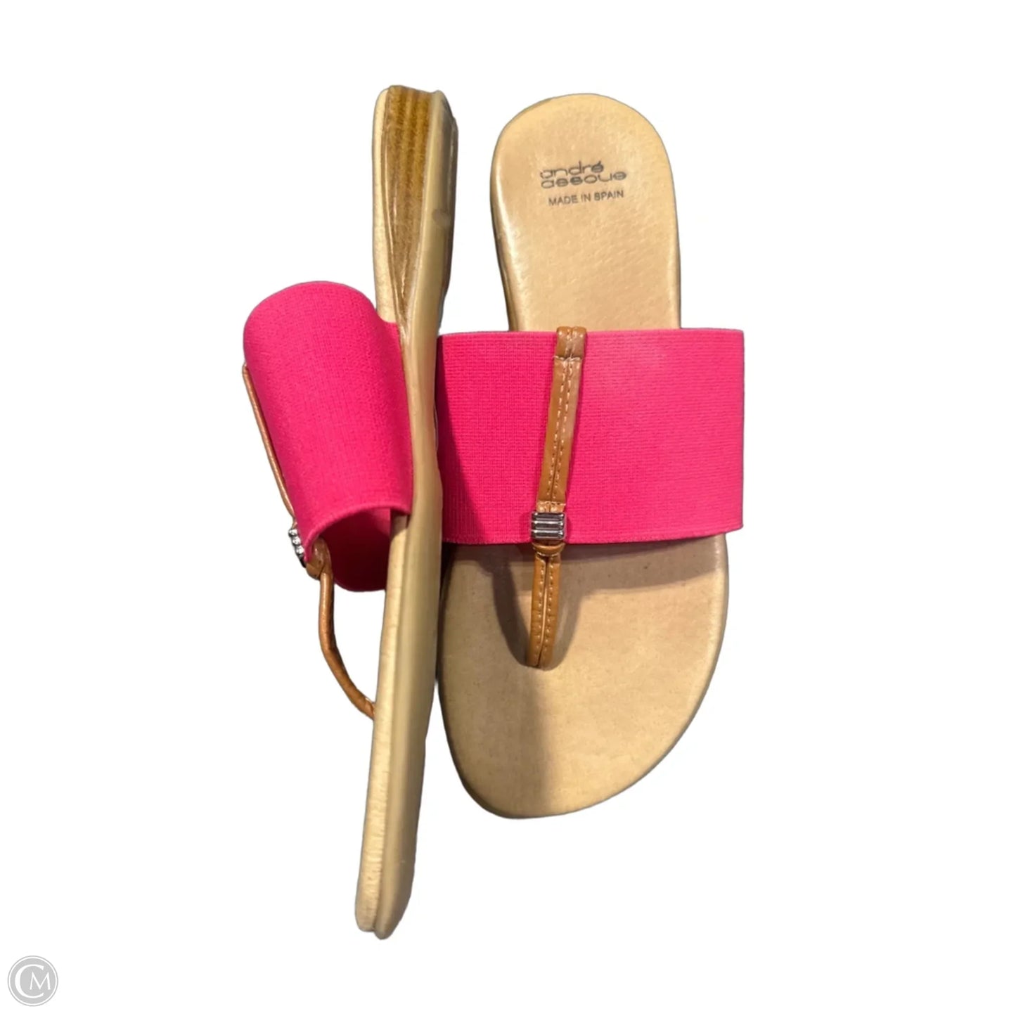 Sandals Flats By Cmc In Pink, Size: 7.5