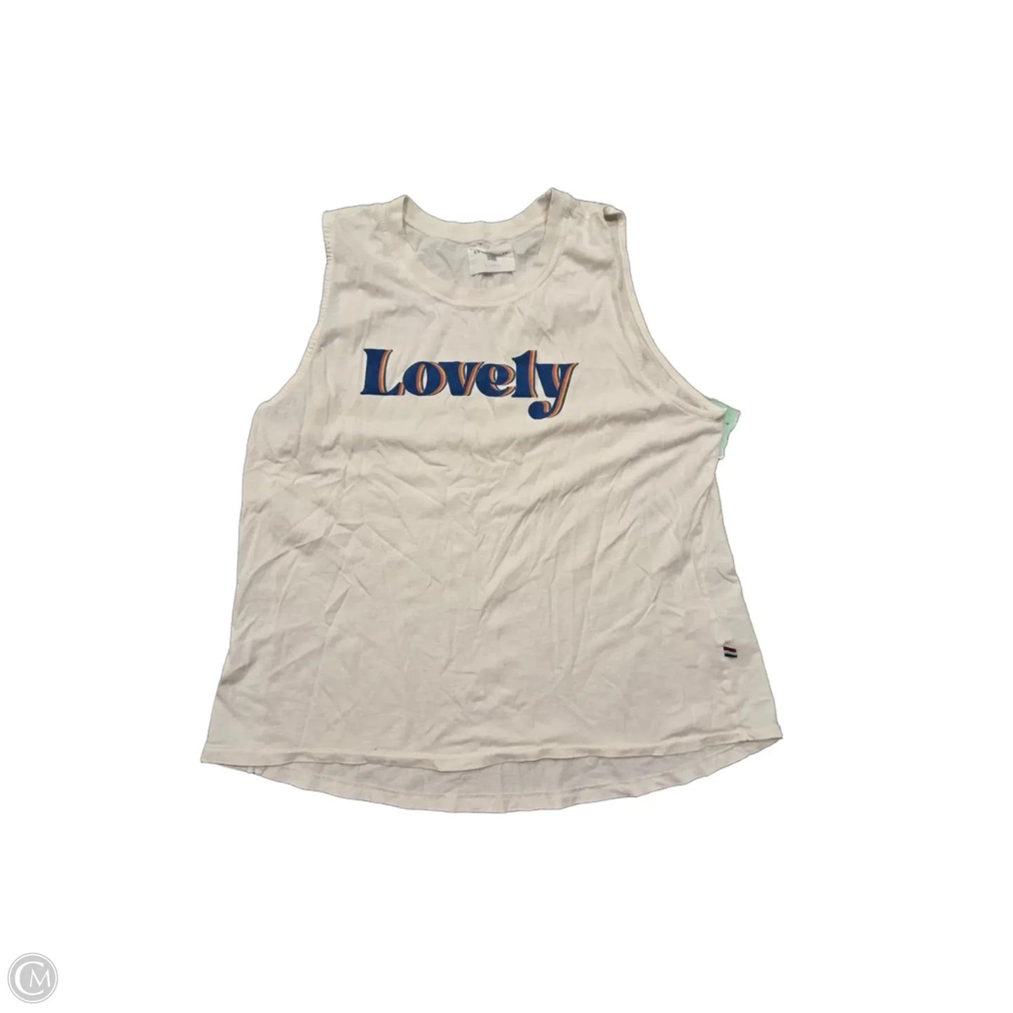 Tank Top By Sol Angeles In White, Size: Xl