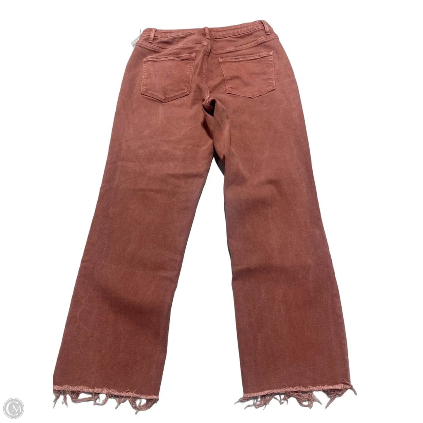 Jeans Straight By Lovervet In Pink, Size: 14