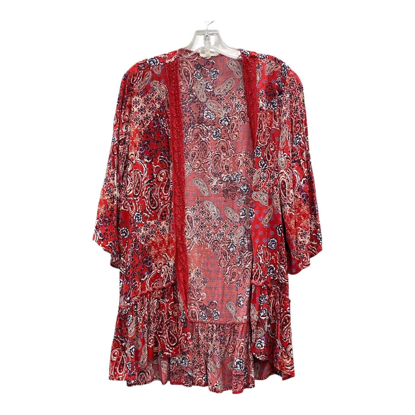 Cardigan By Maurices In Red, Size:L