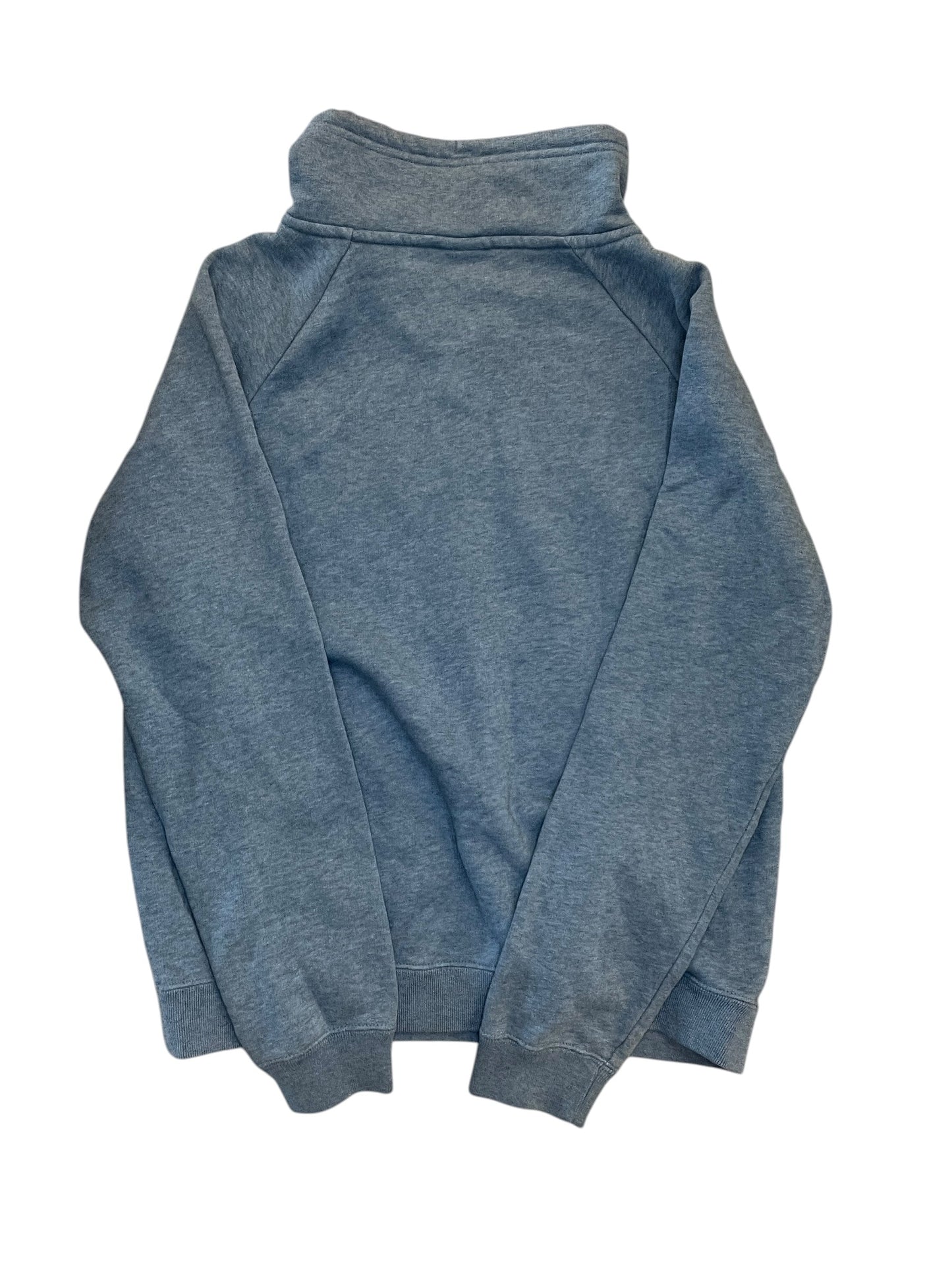 Athletic Sweatshirt Collar By Nike Apparel In Blue, Size:S