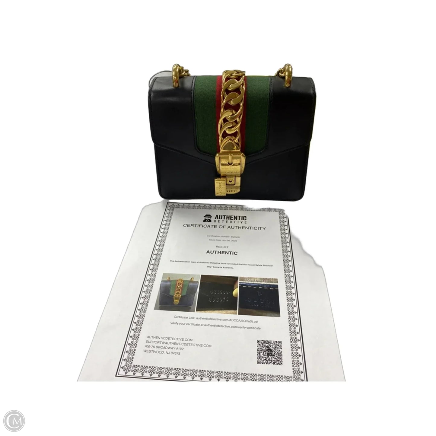 Crossbody Luxury Designer By Gucci, Size: Small