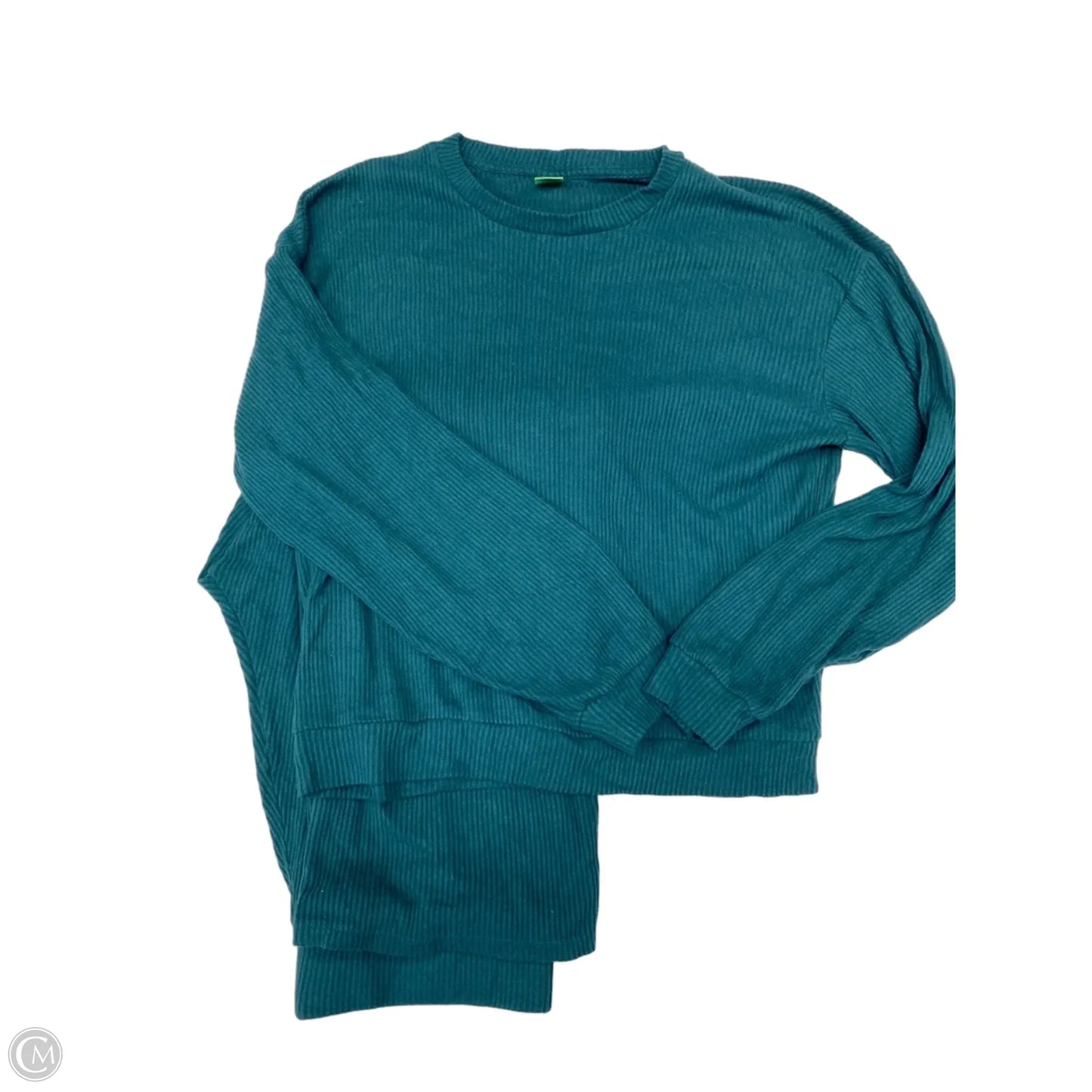 Lounge Set Pants By Clothes Mentor In Green, Size: M