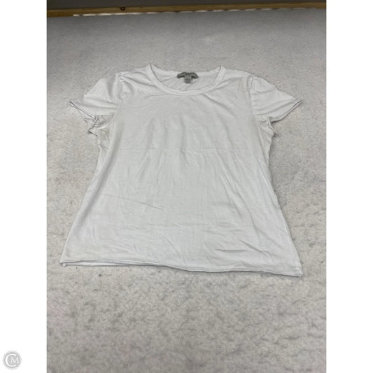Top Short Sleeve Designer By All Saints In White, Size: M