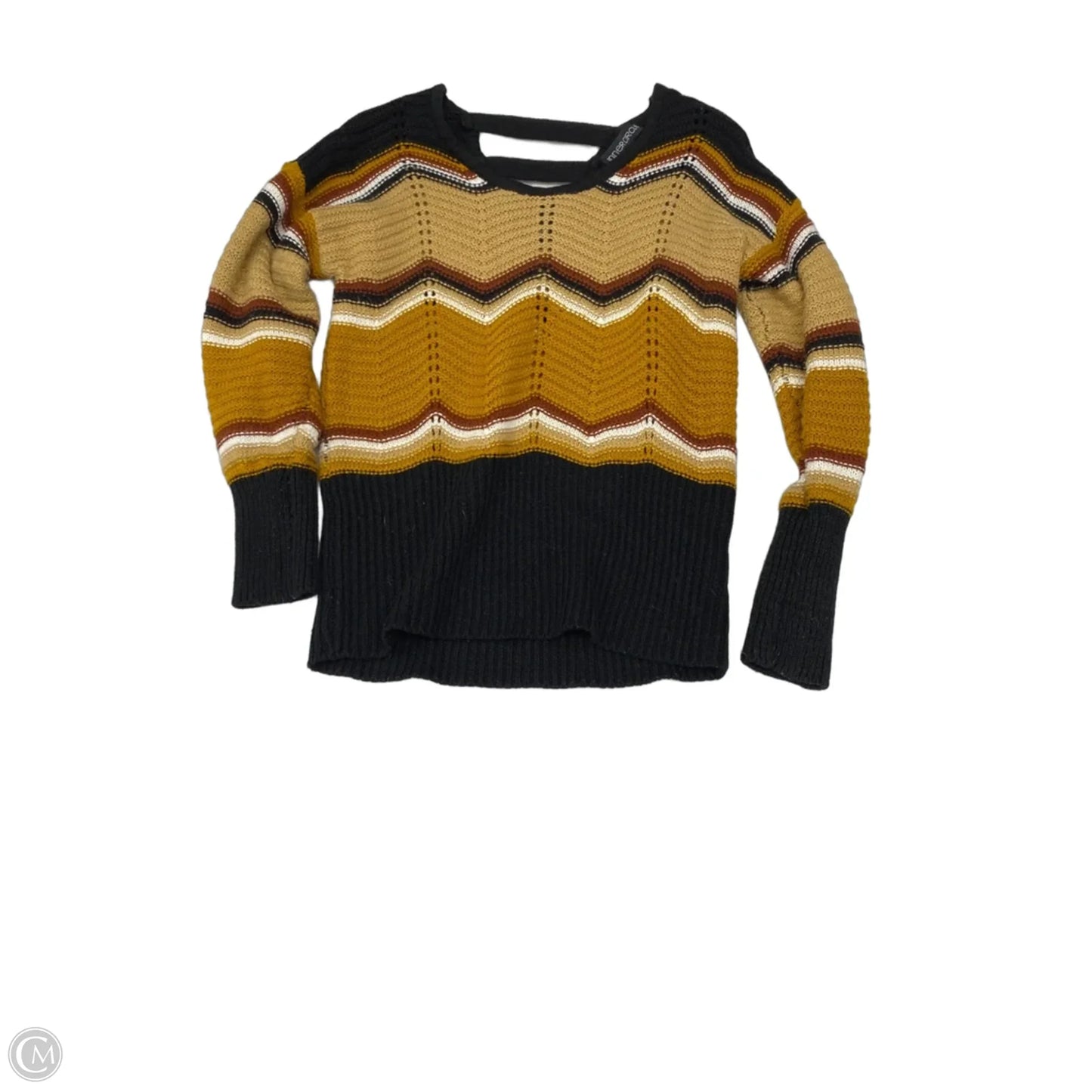 Sweater By Cmf In Black & Tan, Size: S