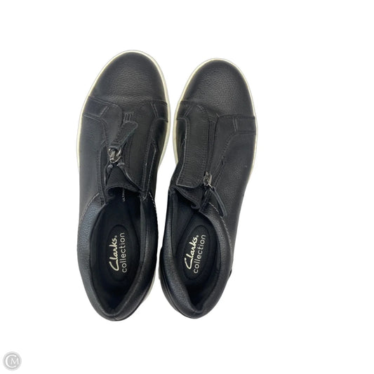 Shoes Sneakers By Clarks In Black, Size: 9.5