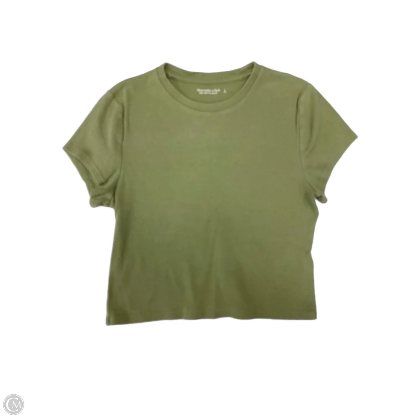 Top Short Sleeve Basic By Abercrombie And Fitch In Green, Size: L