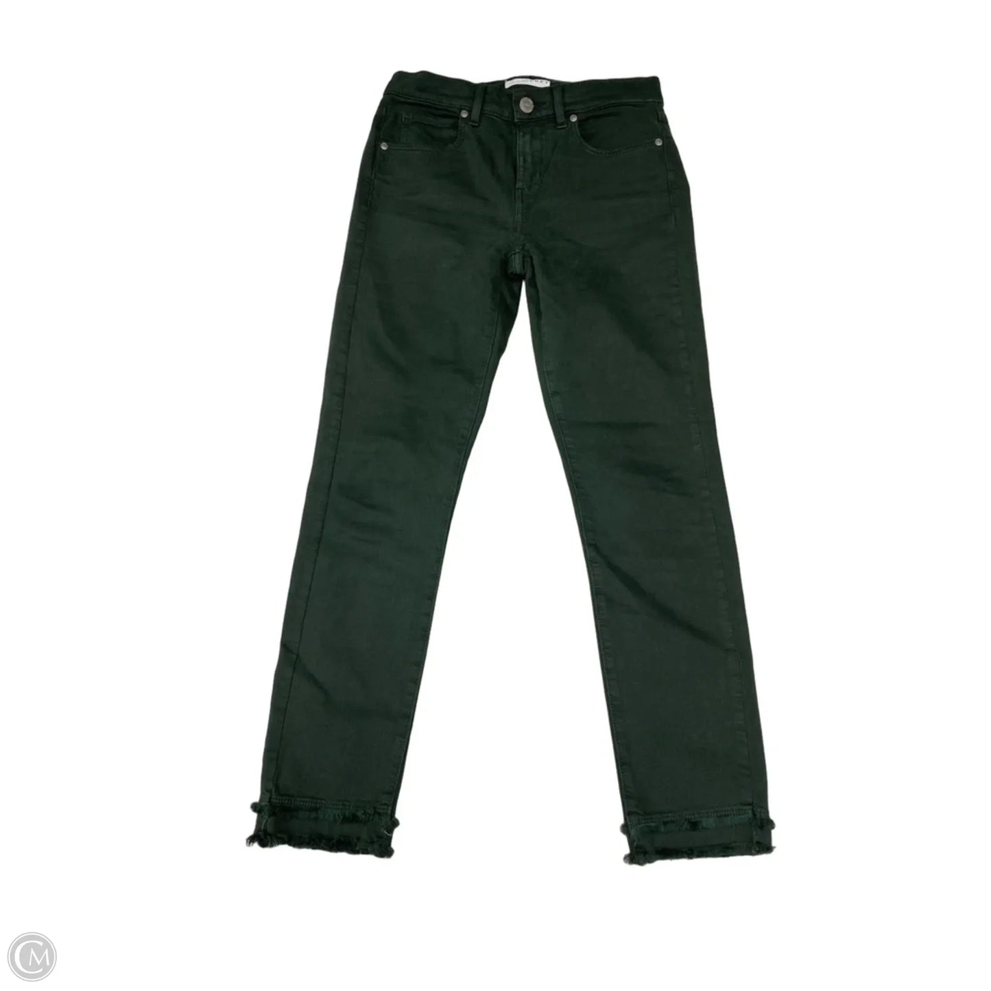 Jeans Skinny By Loft In Green, Size: 0