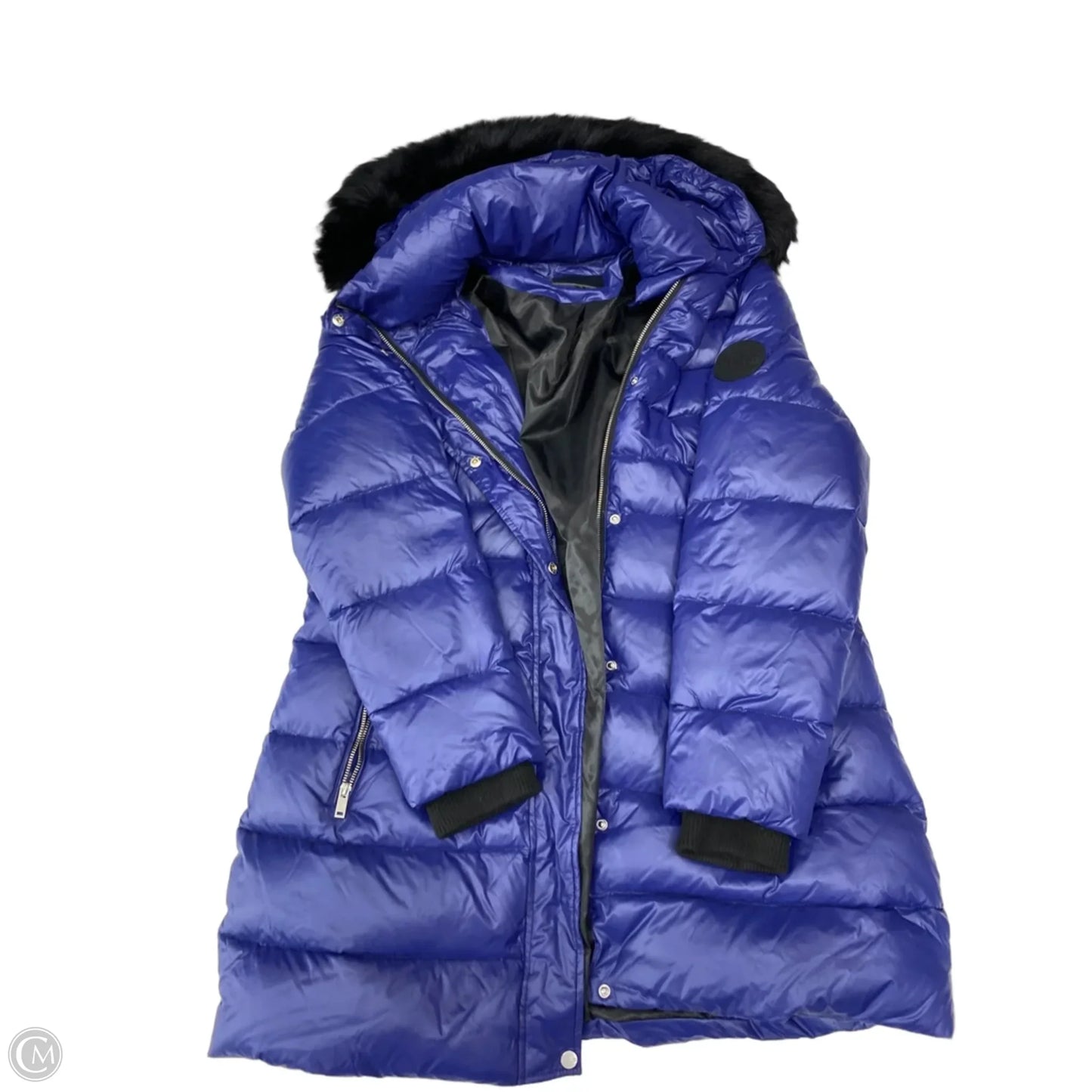 Coat Designer By Ugg In Blue, Size: Xl