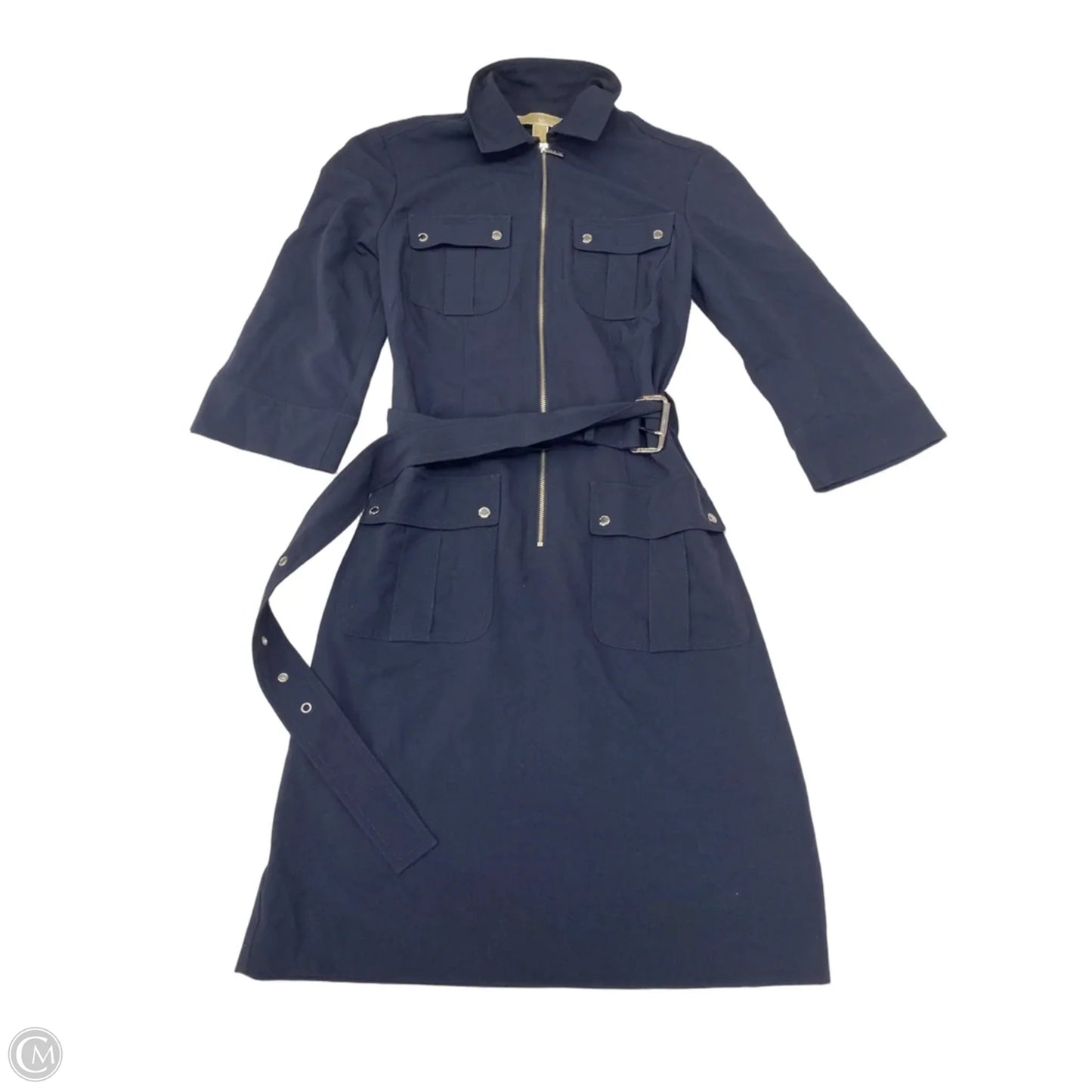 Dress Casual Short By Michael By Michael Kors In Navy, Size: S