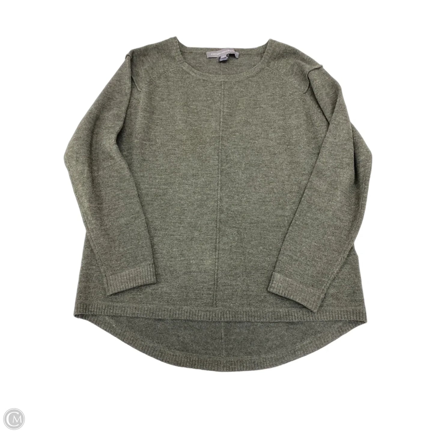 Sweatshirt Crewneck By French Connection In Green, Size: S