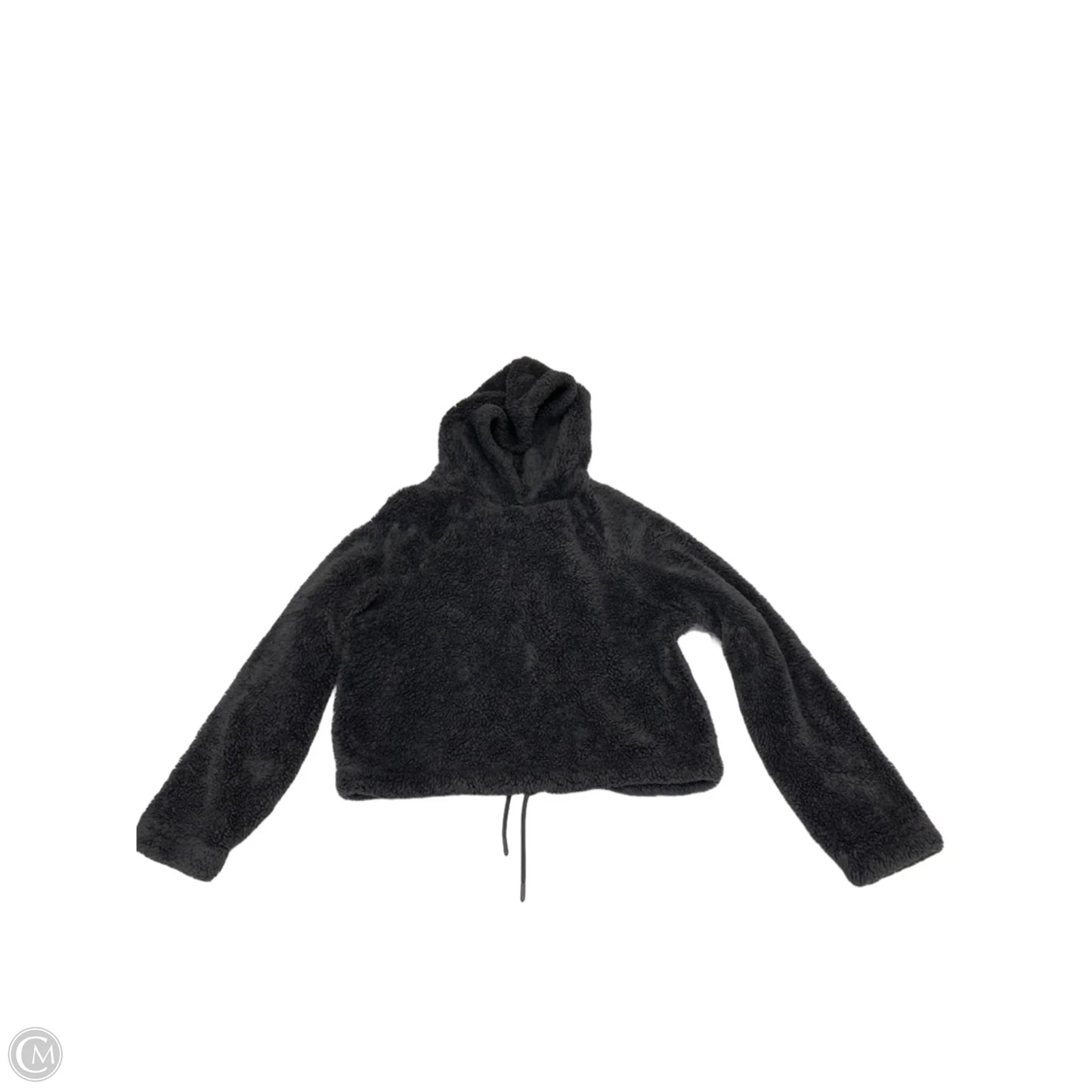 Jacket Fleece By H&m In Black, Size: S