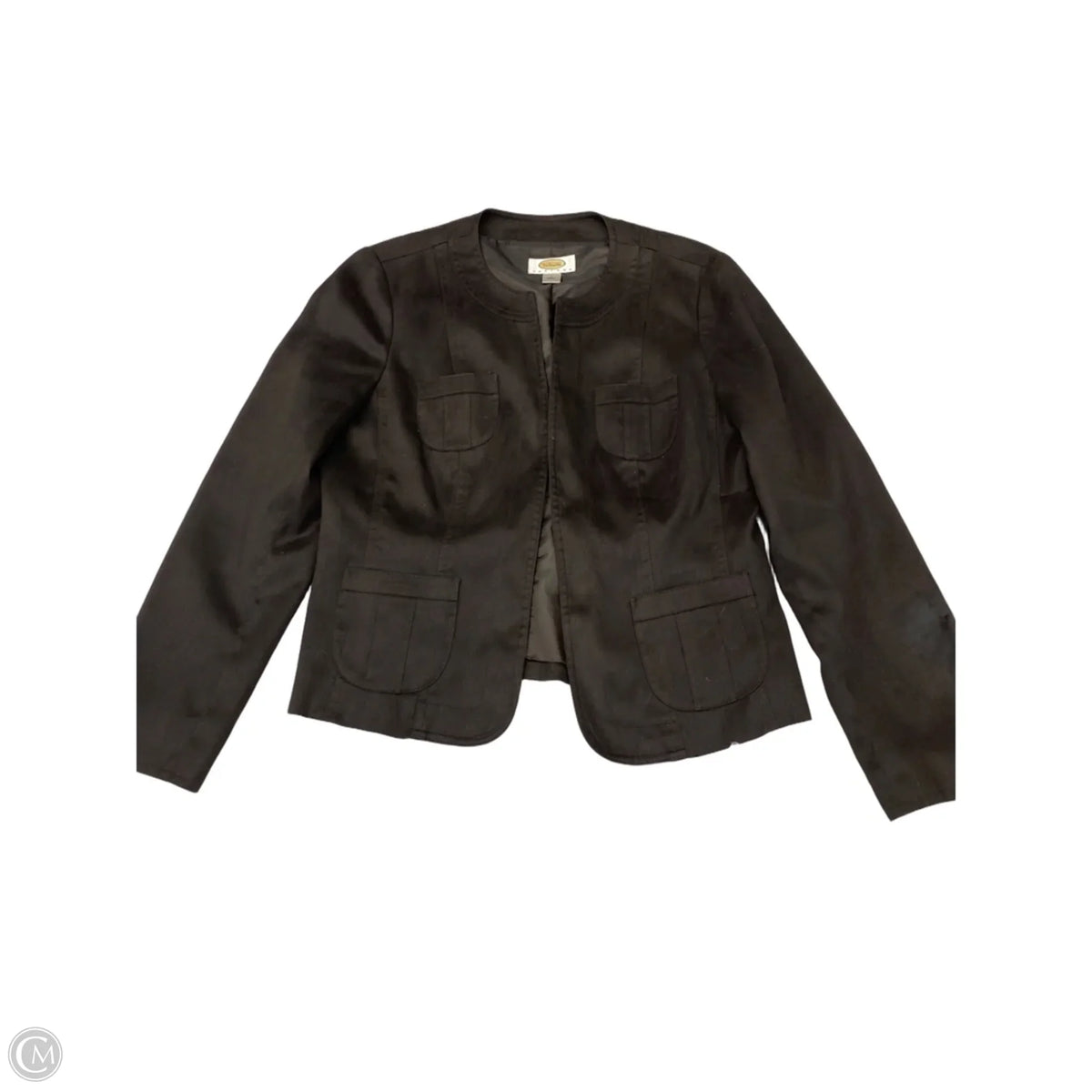 Blazer By Talbots In Brown, Size: Sp