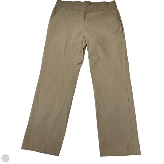 Pants Dress By Simply Vera In Beige, Size: 14