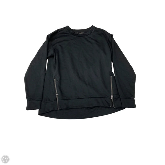 Top Long Sleeve By Banana Republic In Black, Size: S