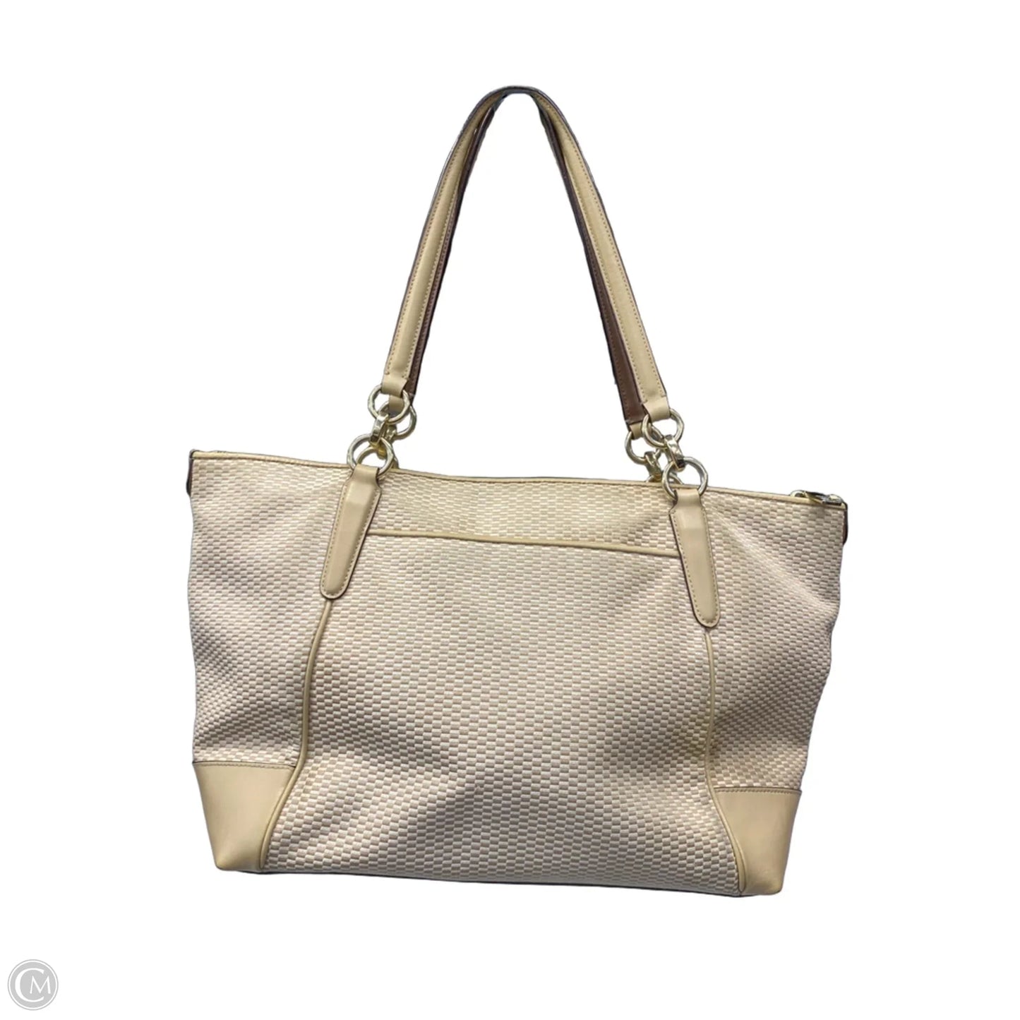 Tote Designer By Coach, Size: Medium