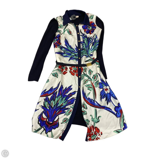 Dress Designer By Tory Burch In Floral Print, Size: M
