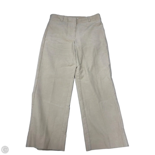 Pants Corduroy By Banana Republic In Cream, Size: 10