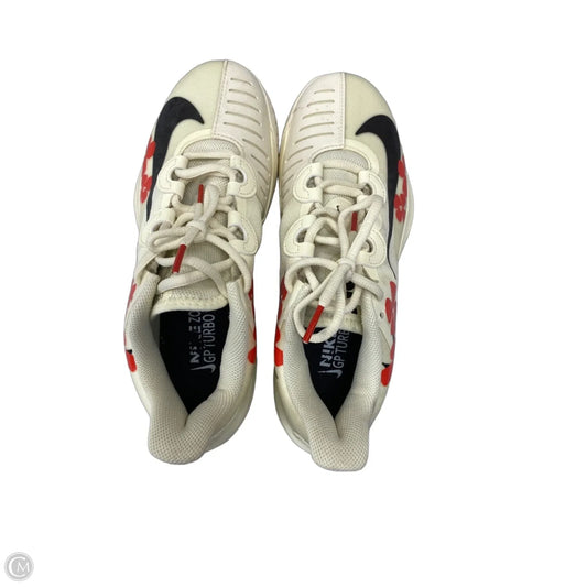 Shoes Athletic By Nike In Cream, Size: 7