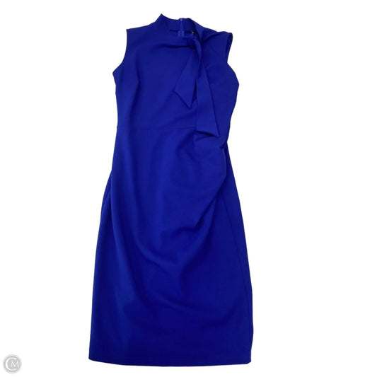 Dress Work By Clothes Mentor In Blue, Size: M