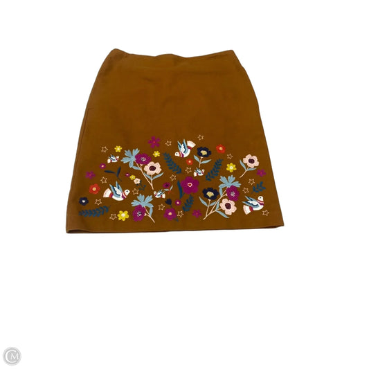 Skirt Mini & Short By Boden In Tan, Size: 6