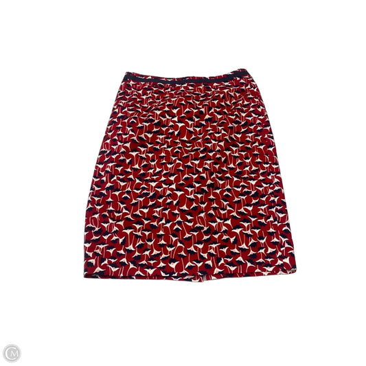 Skirt Mini & Short By Boden In Blue & Red & White, Size: 6