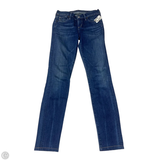 Jeans Skinny By Citizens Of Humanity In Blue Denim, Size: 2