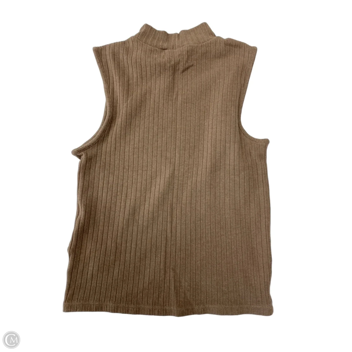 Top Sleeveless Basic By Madewell In Brown, Size: S