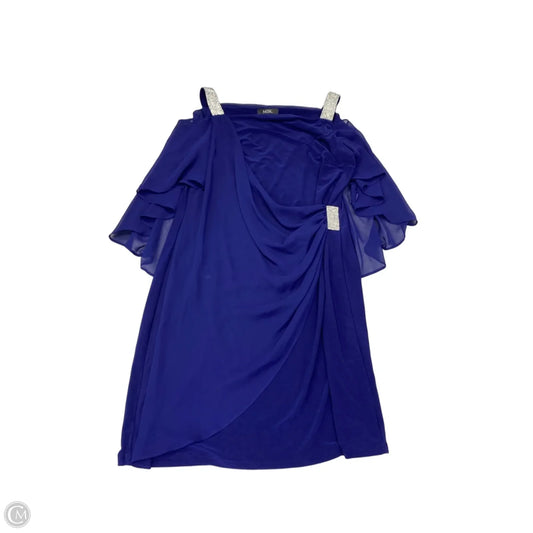 Dress Party Short By Msk In Blue, Size: L