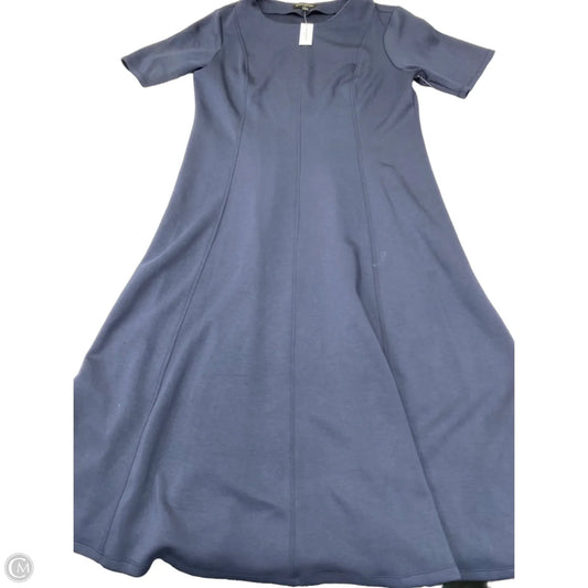 Dress Casual Maxi By Banana Republic In Navy, Size: Xl