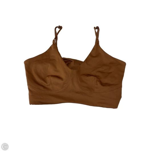Athletic Bra By Girlfriend Collective In Tan, Size: L