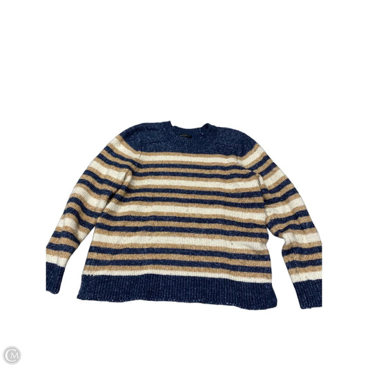 Sweater By Banana Republic In Striped Pattern, Size: M