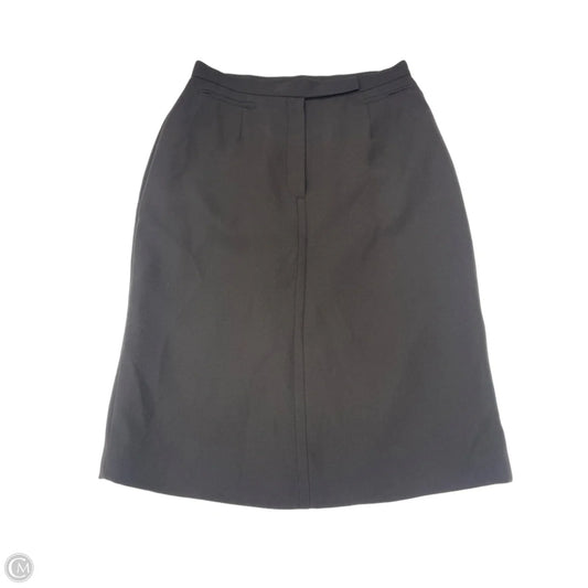 Skirt Midi By Anne Klein In Black, Size: 8