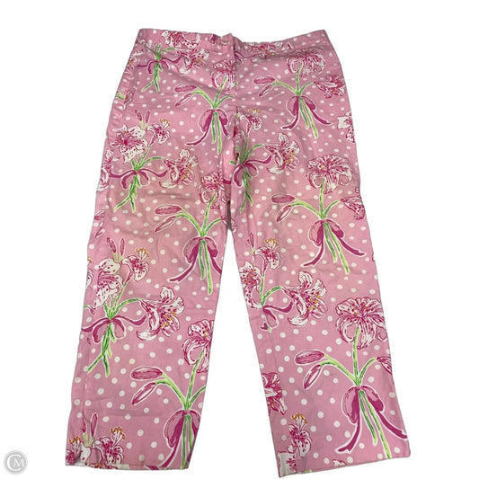 Pants Designer By Lilly Pulitzer In Pink, Size: 14