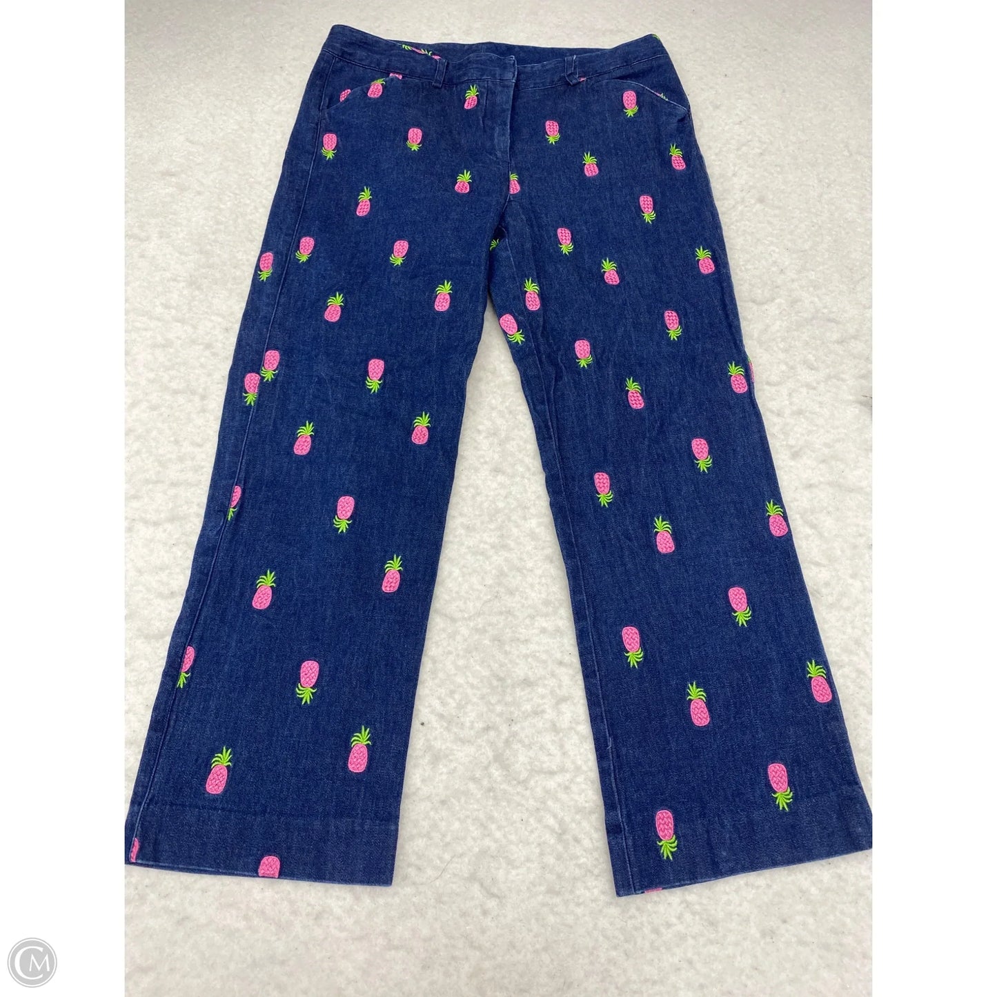 Jeans Designer By Lilly Pulitzer In Blue Denim, Size: 6p