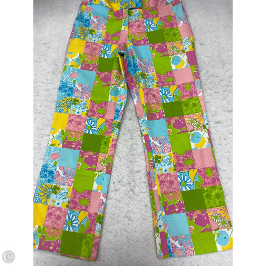 Pants Designer By Lilly Pulitzer In Yellow, Size: 8