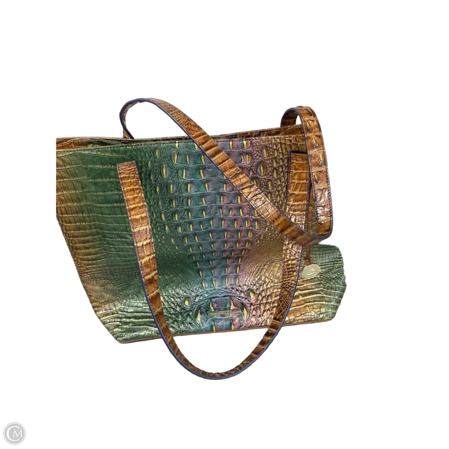 Tote Designer By Brahmin, Size: Large