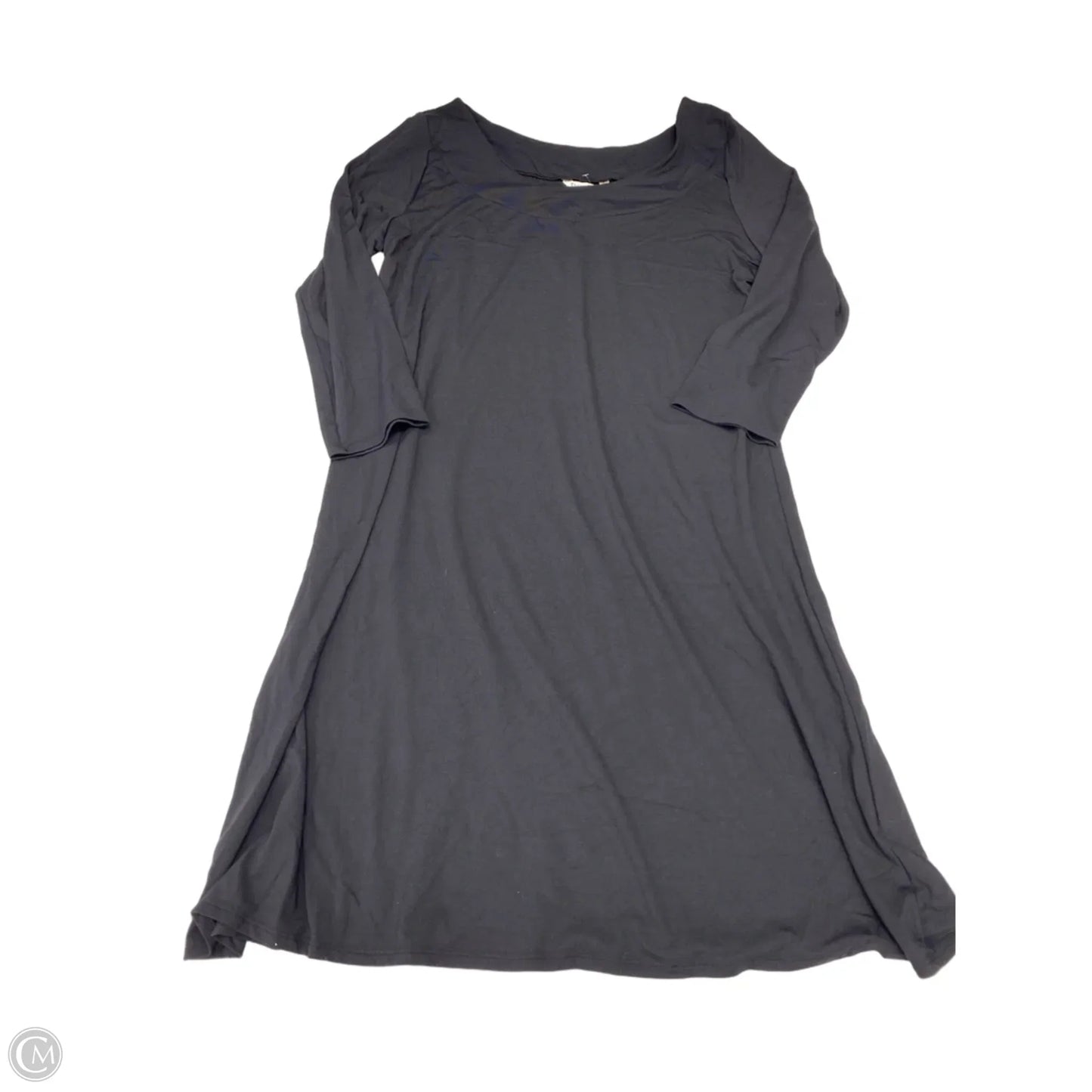Dress Casual Midi By Clothes Mentor In Black, Size: Xl