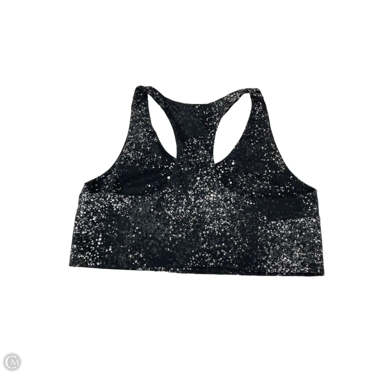 Athletic Bra By Zella In Black & White, Size: L
