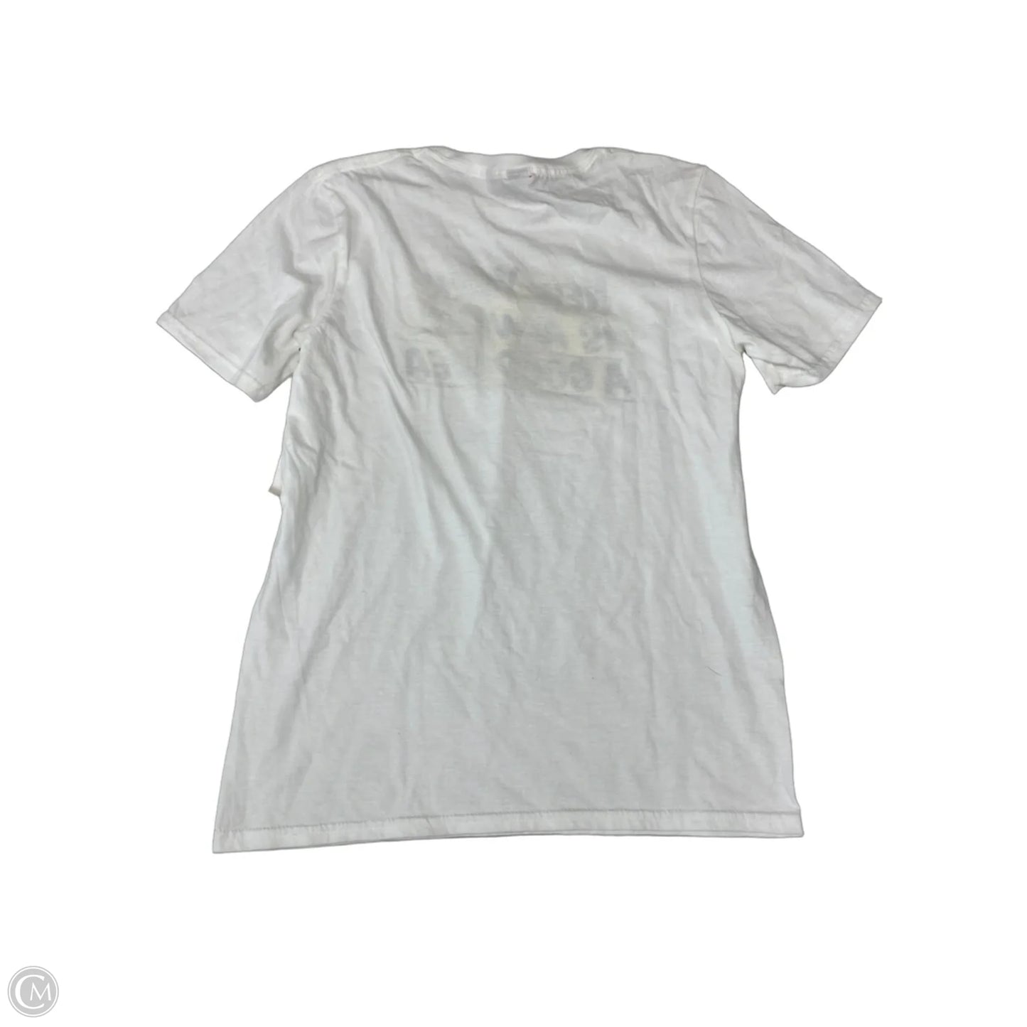Top Short Sleeve Basic By Clothes Mentor In White, Size: S