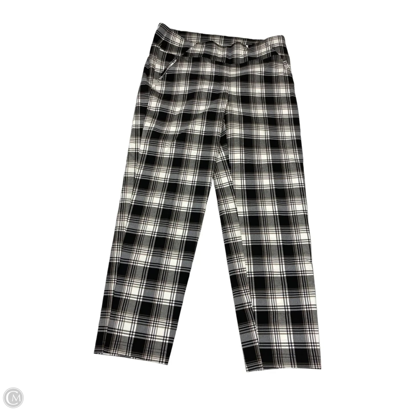 Pants Dress By Soho Apparel In Plaid Pattern, Size: 12
